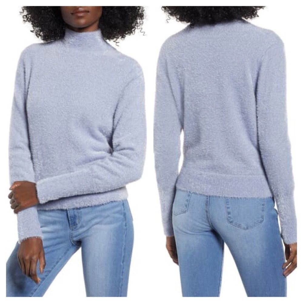Leith Eyelash Knit Pullover Size Small